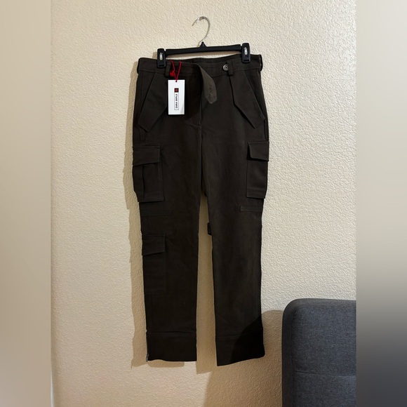 Zara SRPLS Olive Cargo Pants NWT - Picture 3 of 11